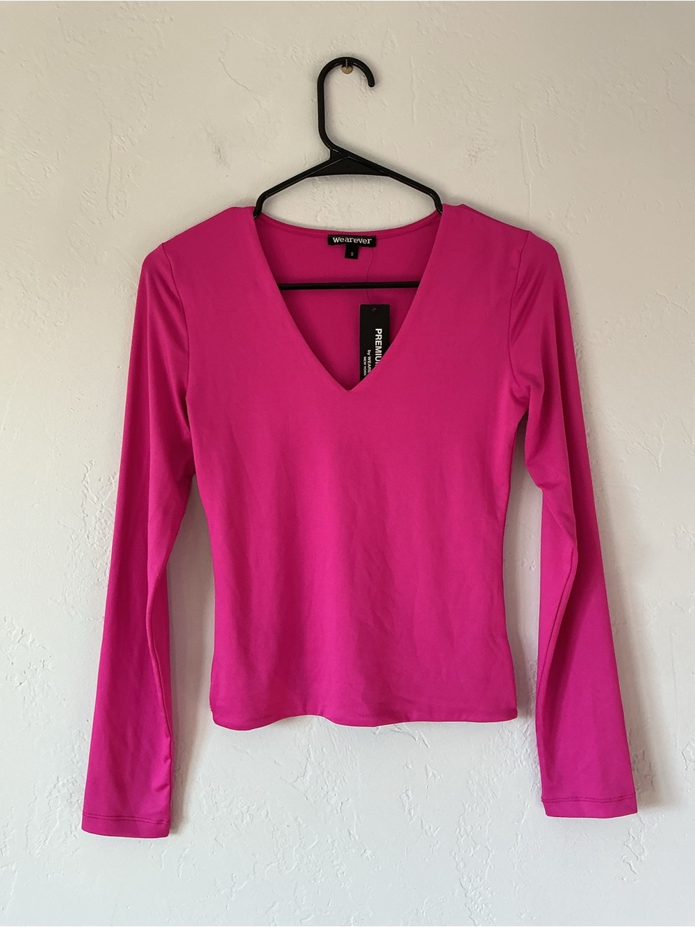 NWT Wearever Premium Basic Long Sleeve Tee